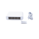 Switch UniFi Lite Administrable PoE de 16 Puertos 10/100/1000 Mbps (8 puertos 802.3af/at) 45 W USW-LITE-16-POE - SILYMX