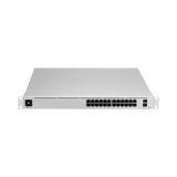 Switch Ubiquiti UniFi Gen2 con funciones capa 3 de 24 puertos PoE 802.3at/bt + 2 puertos 1/10G SFP+ 400W pantalla informativa USW-PRO-24-POE - SILYMX