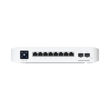 Switch UniFi Pro 8 PoE Administrable 8 puertos GbE (6) puertos POE+ af/at y (2) puertos POE++ 802.3bt (2) puertos SFP+ 10G 120W de presupuesto POE - SILYMX