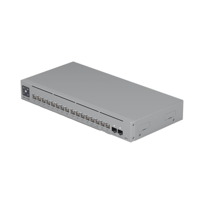 UBIQUITIUSW-PRO-MAX-16-POEUniFi Switch Pro Max 16 PoE con funciones Capa 3, 16 puertos EtherLight RGB / (4) puertos 2.5 GbE POE++ y (12) puertos GbE POE+ /(2) puertos SFP+ 10G /con pantalla táctil informativa, hasta 180W de presupuesto POE - SILYMX