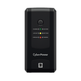 UPS CYBERPOWER de 1000 VA 500 W Entrada 120 Vca NEMA 5-15P y 8 Salidas NEMA 5-15R Puerto USB Con Regulador de Voltaje (AVR) UT-1000GU - SILYMX