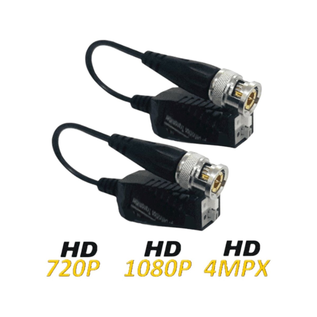Paquete De 4 Pares De Transceptores Pasivos Hdcvi 720p 250m UTP101PHD404 - SILYMX