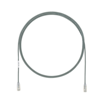 PANDUITUTP28SP5GYCable de Parcheo TX6, UTP Cat6, Diámetro Reducido (28AWG), Color Gris, 1.52 Metros (5 Pies) - SILYMX