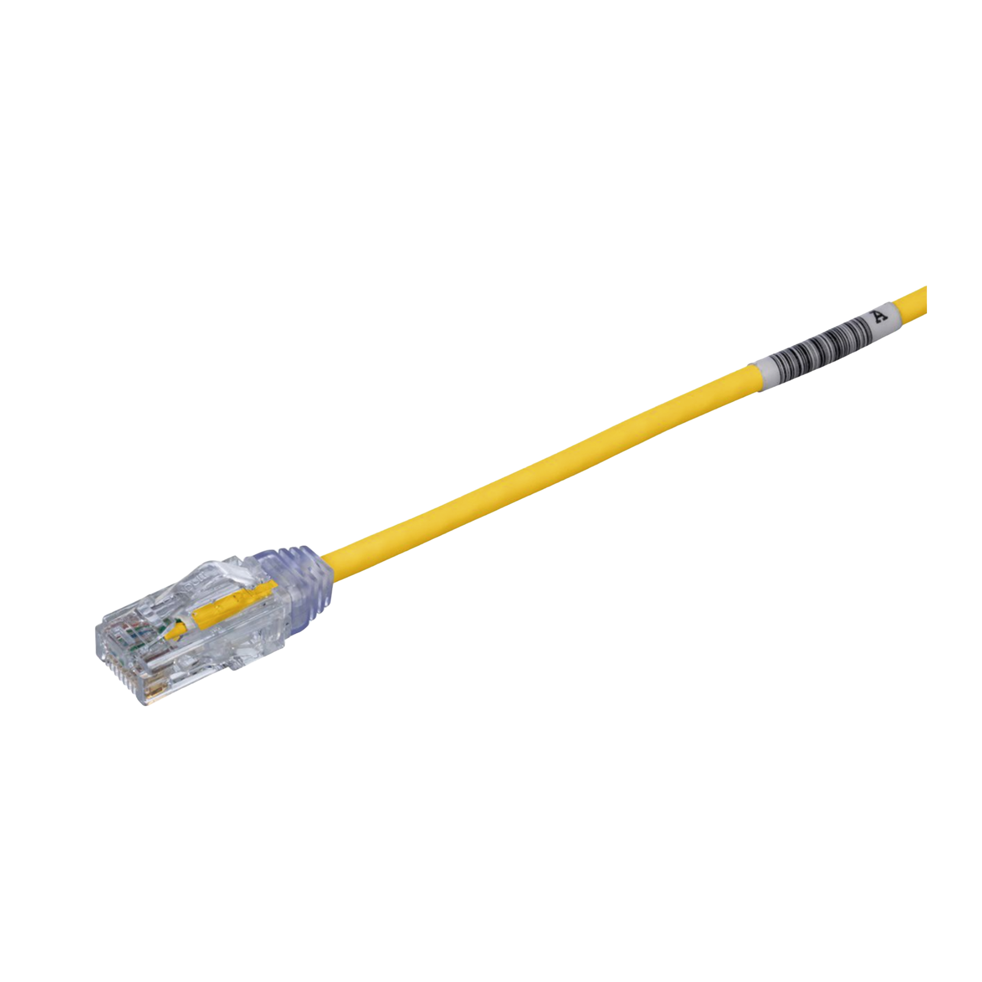 Cable de Parcheo PANDUIT TX6 Cat6 UTP · 28AWG · 20.2 cm (8 in) · Amarillo · RJ45 · PoE UTP28SP8INYL - SILYMX