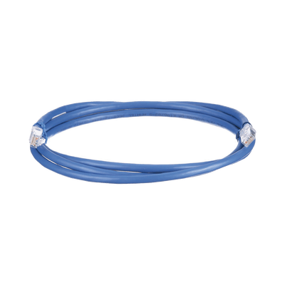 PANDUITUTP6AX15BUCable de Parcheo UTP, Cat6A, 24 AWG, CM, Color Azul, 4.57 Metros (15 Pies) - SILYMX