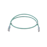 Cable de Parcheo PANDUIT TX6 Cat6 UTP · 24 AWG · 3 ft · Verde · CM UTPSP3GRY - SILYMX