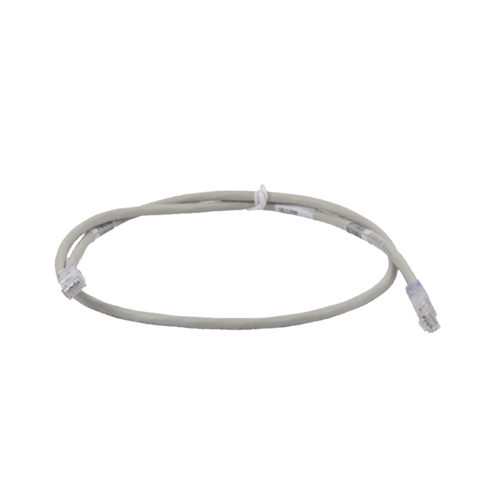 Cable de Parcheo Patch Cord Panduit TX6 UTP Cat6 24 AWG CM Color Gris 5ft 1.5 Mts UTPSP5GYY - SILYMX