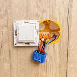 Mini Relevador Inalambrico Inteligente WiFi 1 Salida Contacto Seco 16A Compatible Alexa Google Home Shelly SHELLY1MINIGEN3X2