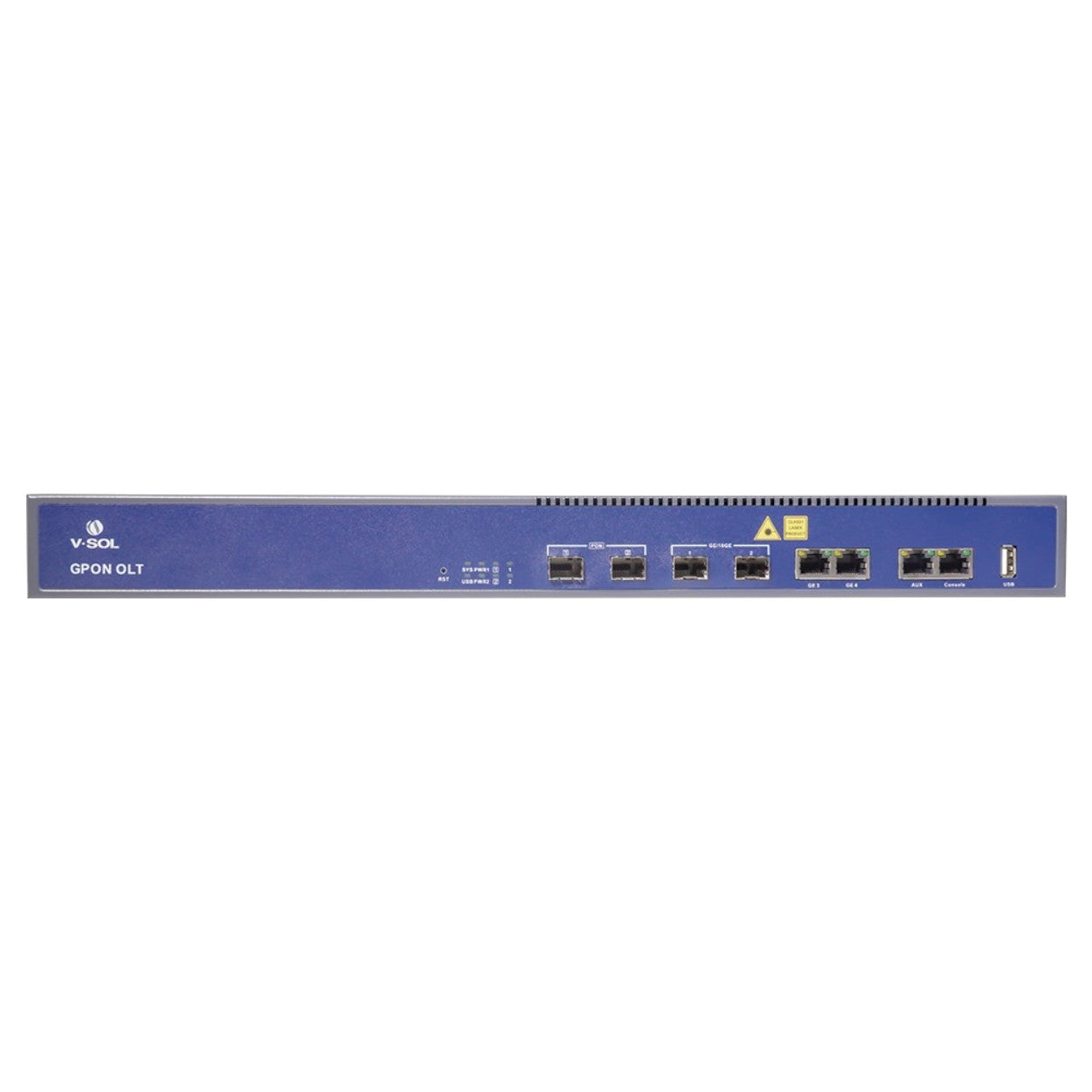 Unidad De Red Optica Olt 2 Puertos Gpon 4 Puertos Uplink V1600-GT - SILYMX