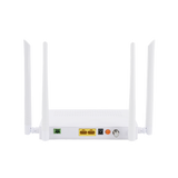 ONU Dual GPON/EPON Wi-Fi Doble Banda 2.4 y 5 GHz Soporta MESH 2 Puertos Gigabit 1 Puerto PON SC/APC 1 puerto CATV Hasta 1200 Mbps vía Wi-Fi V2802-ACT - SILYMX