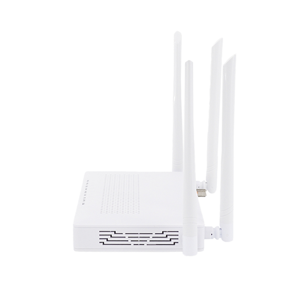 ONU Dual GPON/EPON Wi-Fi Doble Banda 2.4 y 5 GHz Soporta MESH 2 Puertos Gigabit 1 Puerto PON SC/APC 1 puerto CATV Hasta 1200 Mbps vía Wi-Fi V2802-ACT - SILYMX