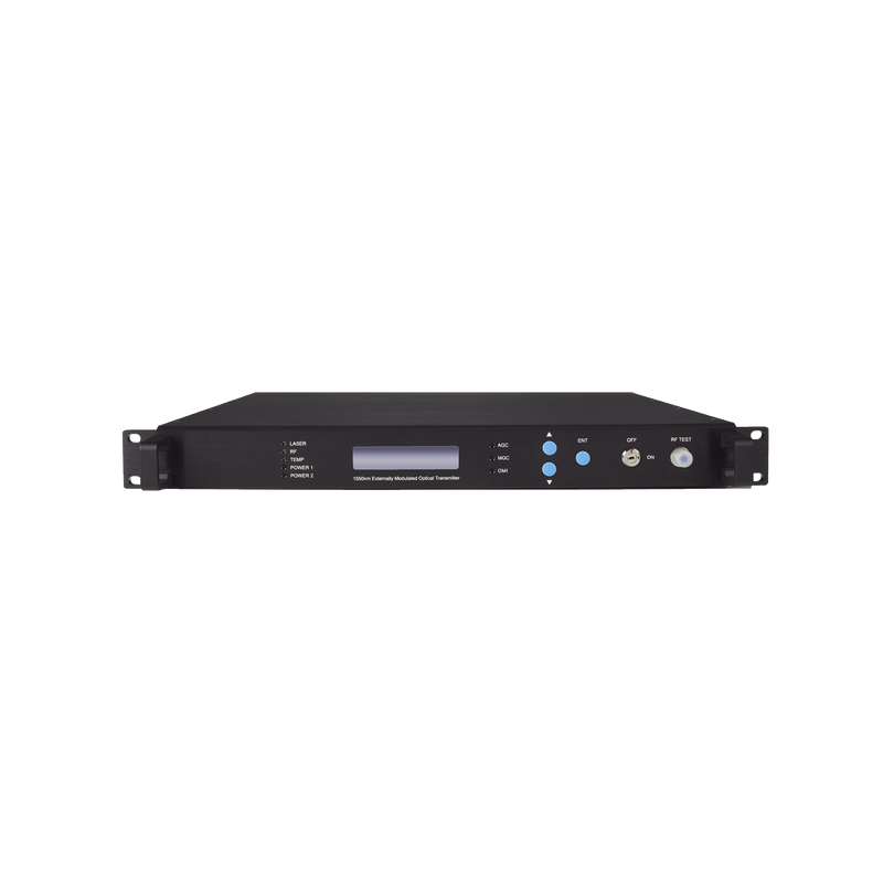 Transmisor Óptico de 2 salidas de 9dB con doble fuente de poder V-SOL V8810TE-9