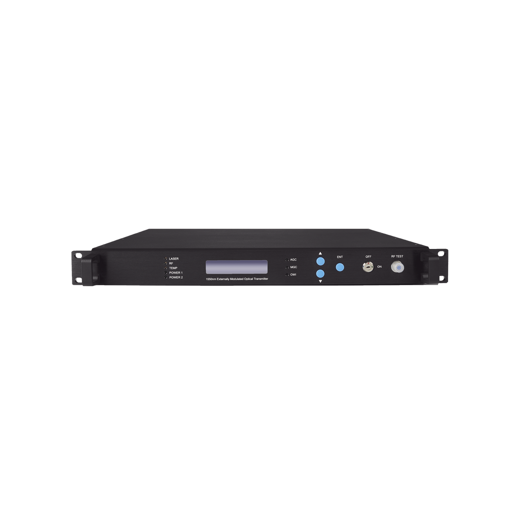 Transmisor Óptico de 2 salidas de 9dB con doble fuente de poder V-SOL V8810TE-9