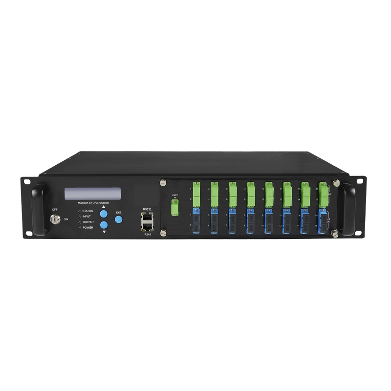 Amplificador Óptico EYDFA de 16 puertos de 1550nm V-SOL V8816W-16P-22