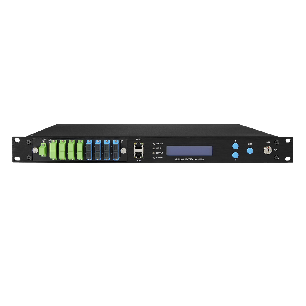 Amplificador Óptico EYDFA de 8 puertos de 1550nm V-SOL V8816W-8P-22
