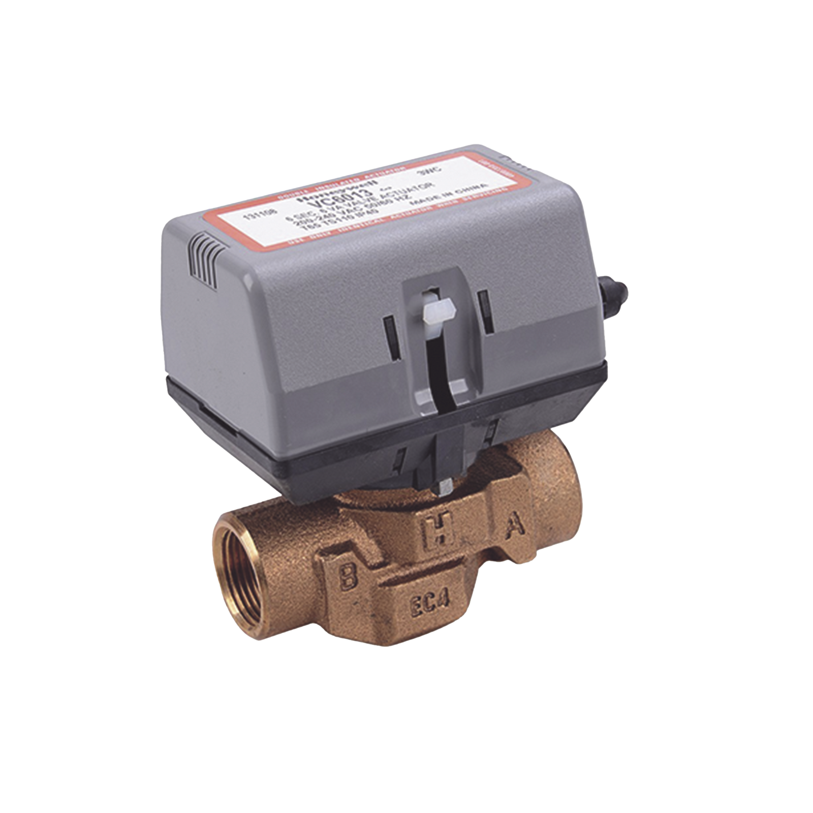 Válvula 3/4 De 2 Vías Conexión de rosca BSPT Con Actuador 40011 A 120V, On/off HONEYWELL HOME RESIDEO VC4011AK1000T - SILYMX
