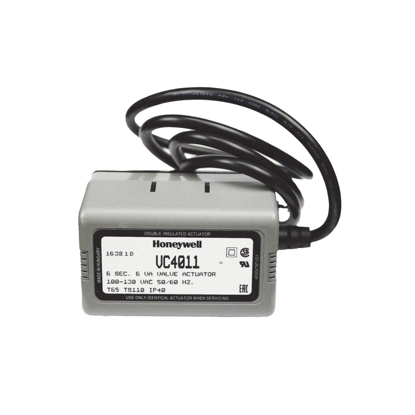 Actuador 120vca On/off. Ideal para control de sistemas hidrónicos de agua helada, caliente o piso radiante HONEYWELL HOME RESIDEO VC4011ZZ00 - SILYMX