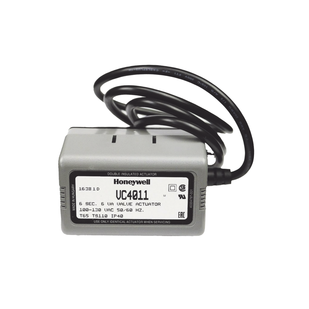Actuador 120vca On/off. Ideal para control de sistemas hidrónicos de agua helada, caliente o piso radiante HONEYWELL HOME RESIDEO VC4011ZZ00 - SILYMX