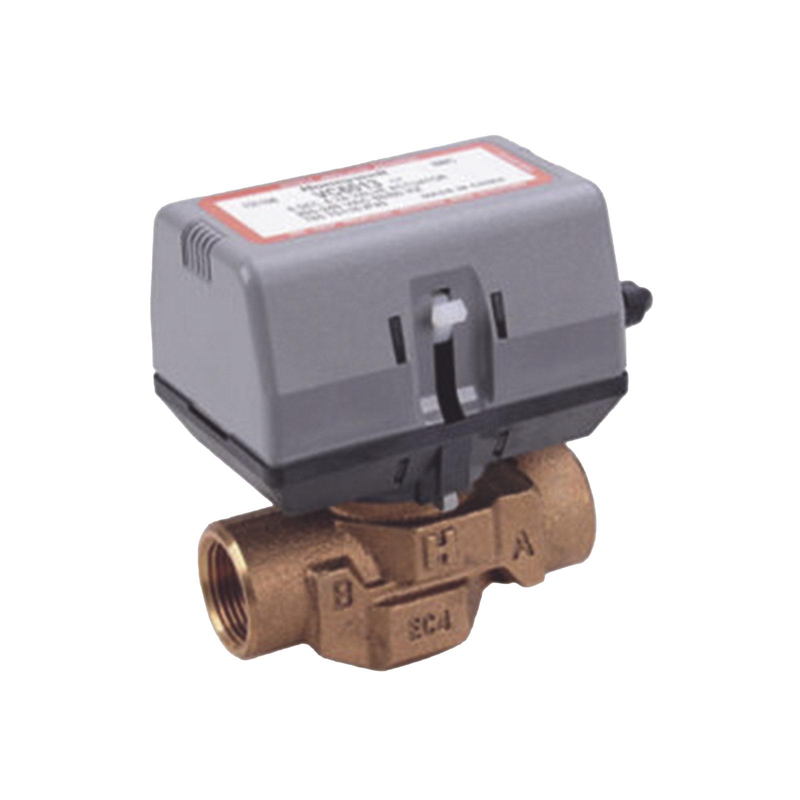 Válvula 3/4 De 2 Vías Conexión de rosca BSPT Con actuador que trabaja de 200 a 240V HONEYWELL HOME RESIDEO VC4013AM1000T - SILYMX