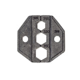 Matriz Ponchadora para Conectores F de Cables Coaxiales RG59 y RG6 Compatible con Pinza Ponchadora VDV200-010 VDV-212-034 - SILYMX