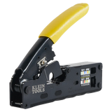 Ponchadora Pelacables Cortacables Compacta con Matraca para Conectores RJ45 y RJ11 RJ12 VDV-226-107 - SILYMX