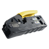 Ponchadora Pelacables Cortacables Compacta con Matraca para Conectores RJ45 y RJ11 RJ12 VDV-226-107 - SILYMX