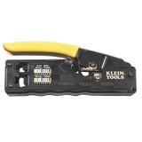 Ponchadora Pelacables Cortacables Compacta con Matraca para Conectores RJ45 y RJ11 RJ12 VDV-226-107 - SILYMX