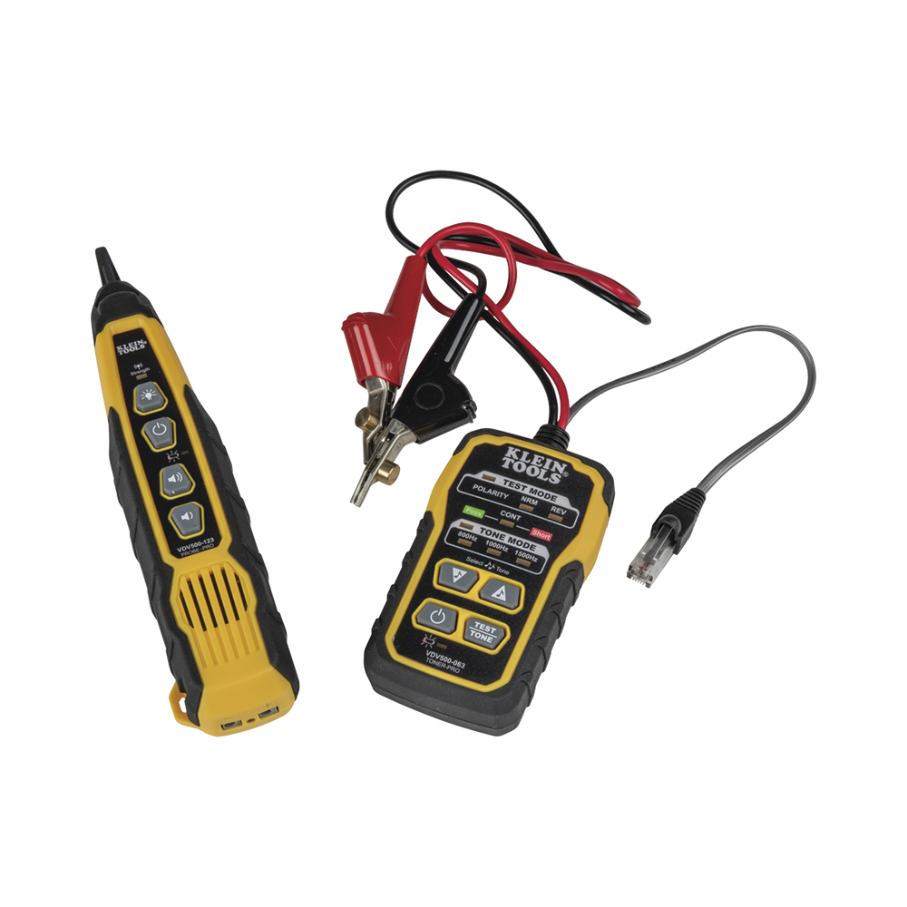 Kit de Generador de Tono y Sonda de Rastreo para Cableado RJ11/RJ45 Incluye Bolsa de Protección VDV500-820 - SILYMX