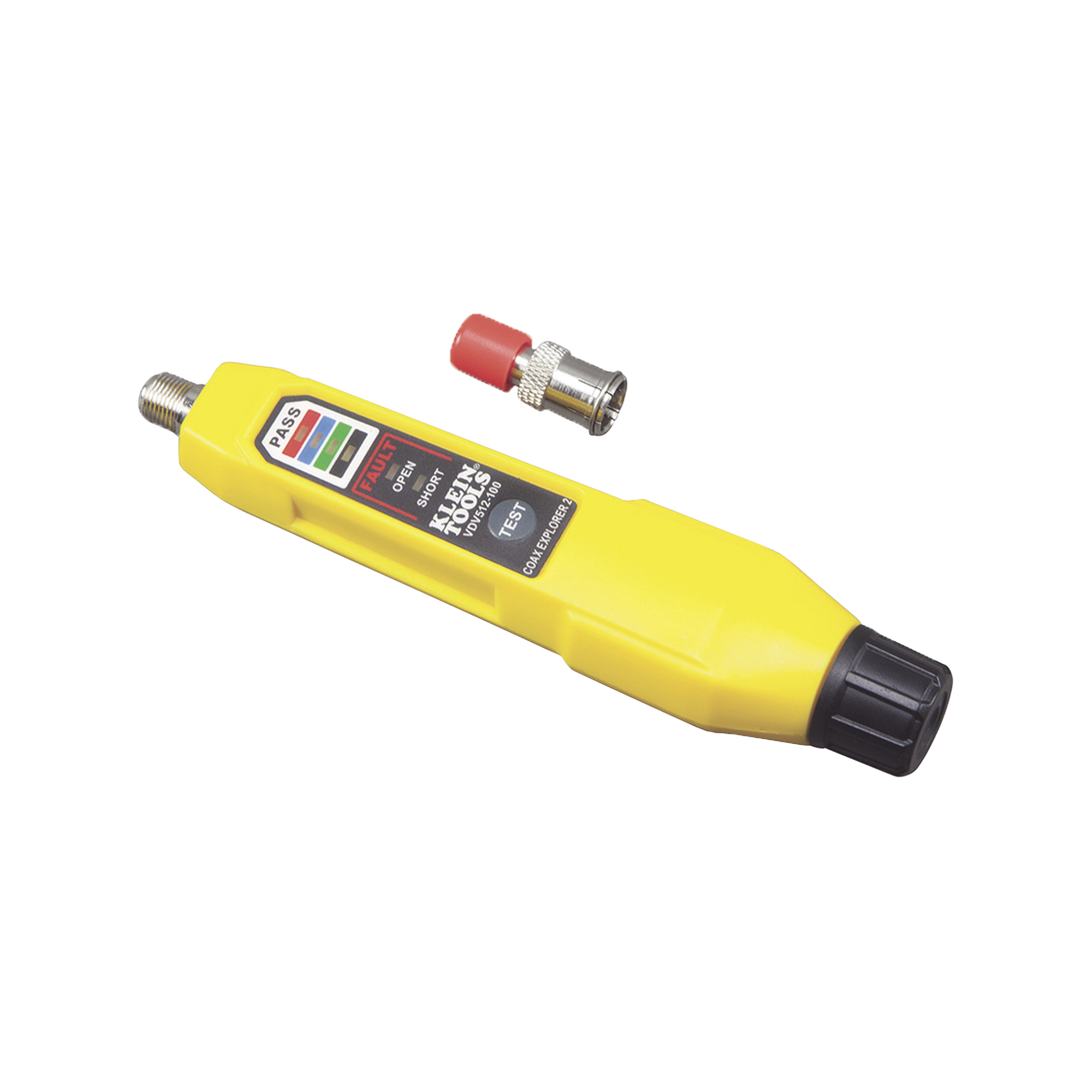 Probador que Prueba y Mapea Cables Coaxiales RG59, RG6/6Q, RG7 y RG11 KLEIN TOOLS VDV-512-100 - SILYMX