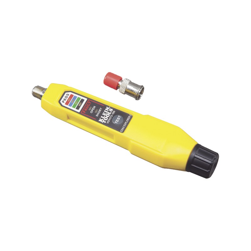 Probador que Prueba y Mapea Cables Coaxiales RG59, RG6/6Q, RG7 y RG11 KLEIN TOOLS VDV-512-100 - SILYMX