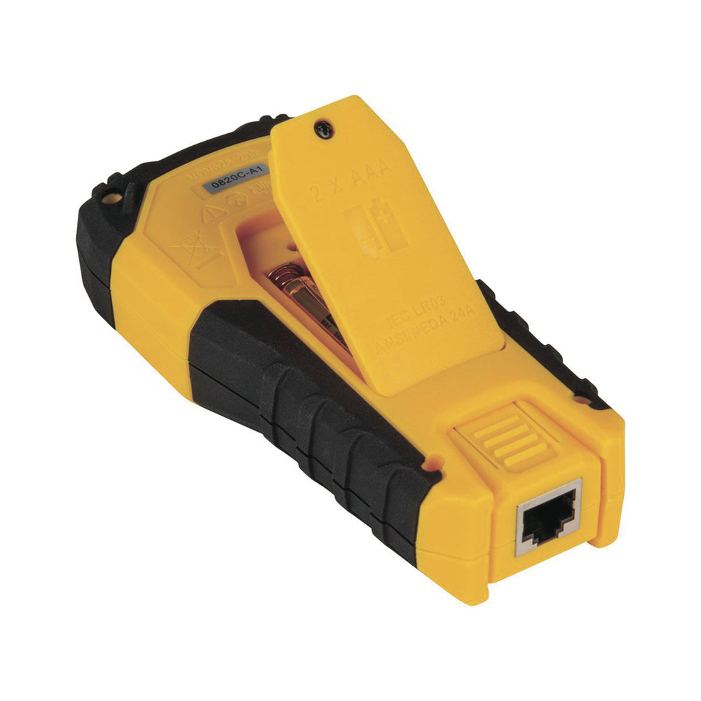 Tester de Cable LAN Scout Jr. 2 Para: Prueba aprobada Error de Cableado Falla de Circuito Abierto o Cortocircuito Par Dividido Blindaje VDV526200 - SILYMX