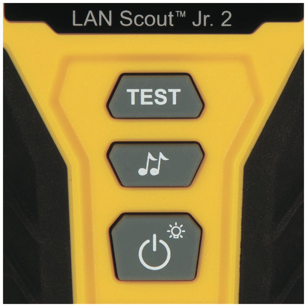 Tester de Cable LAN Scout Jr. 2 Para: Prueba aprobada Error de Cableado Falla de Circuito Abierto o Cortocircuito Par Dividido Blindaje VDV526200 - SILYMX
