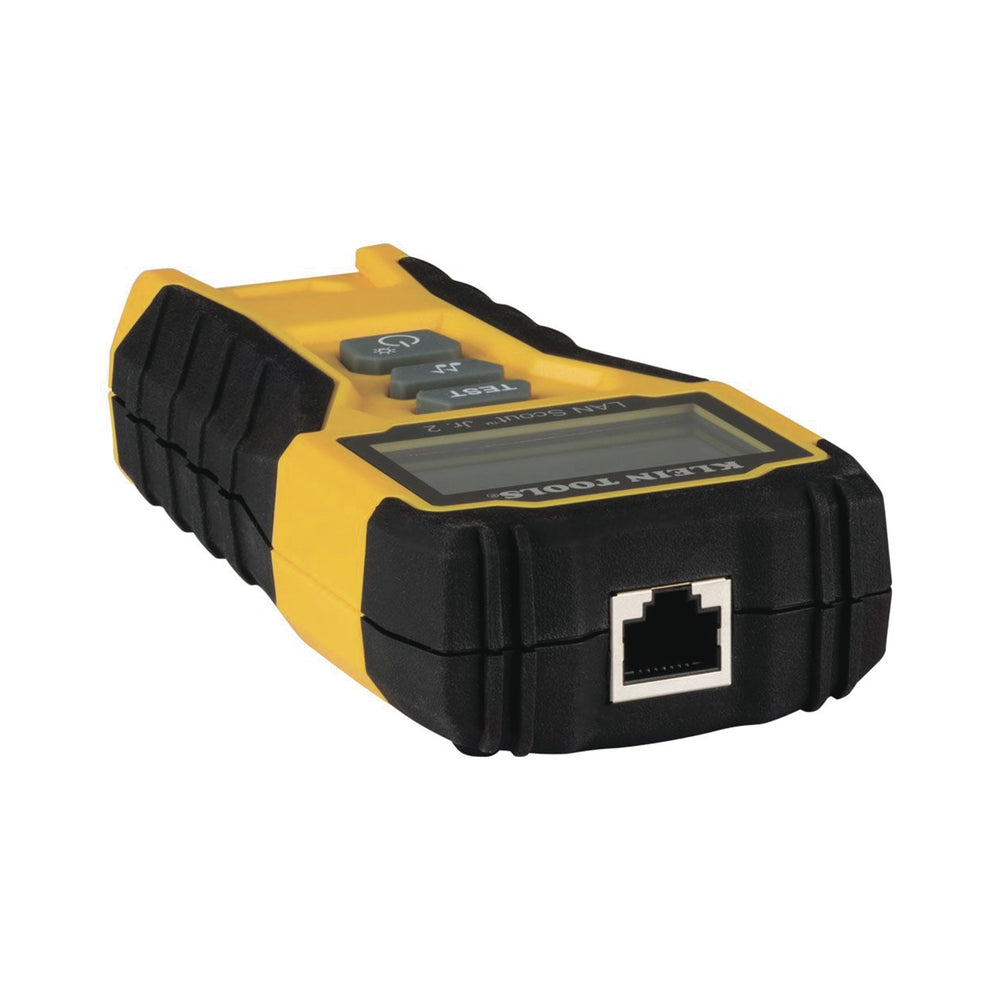 Tester de Cable LAN Scout Jr. 2 Para: Prueba aprobada Error de Cableado Falla de Circuito Abierto o Cortocircuito Par Dividido Blindaje VDV526200 - SILYMX