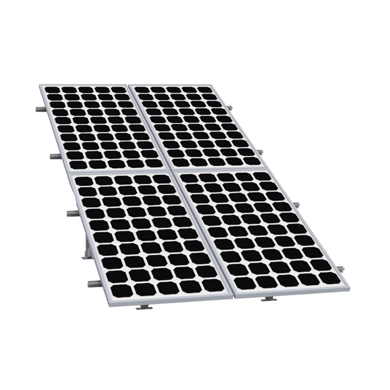 Montaje para Panel Solar 2X2, Riel 5 de 2700mm para Módulos con Espesor de 30-35mm, Vel. de Viento Máx. 136km/h EPCOM POWERLINE VEKTOR5R2X2 - SILYMX