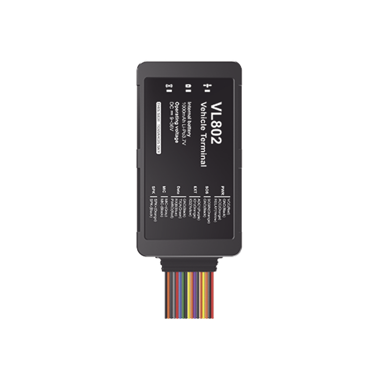 Localizador vehicular 4G Boton de Emergencia y Relevador incluidos / detección de apertura de puertas / multiples salidas digitales / compatible con sensor ultrasonico de combustible 