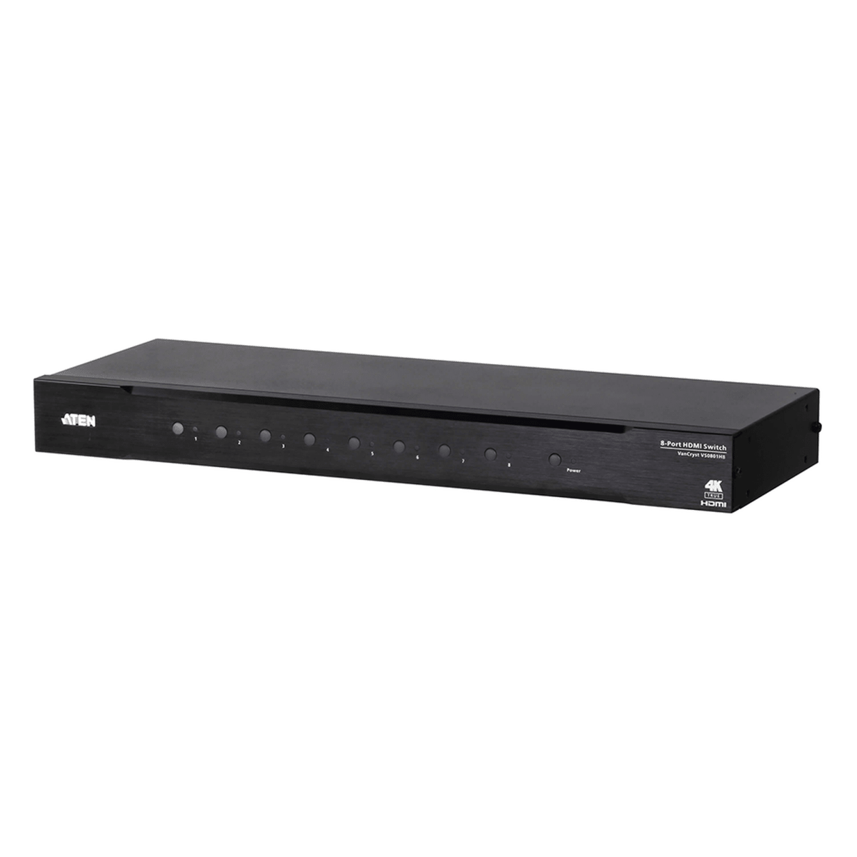 Kits Extensores Convertidores Divisores HDMI VGA DVIATENVS0801HBSwitch HDMI | 8 Entradas x 1 Salida | Resolución True 4K 4:4:4 | Control RS - 232 e IR | HDCP 2.2 | HDR10+ | Plug & Play - SILYMX
