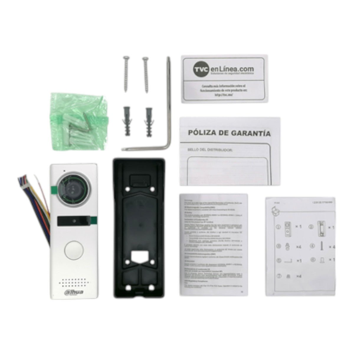 Frente de calle analógico IP66  compatible con KTA01 & KTA02  DHI-VTO1000J - SILYMX