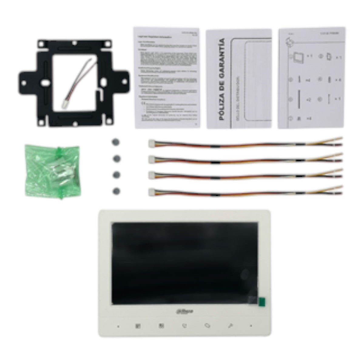 Monitor analógico de 7 pulgadas compatible con KTA01 KTA02 TocToc DHI-VTH1020J - SILYMX