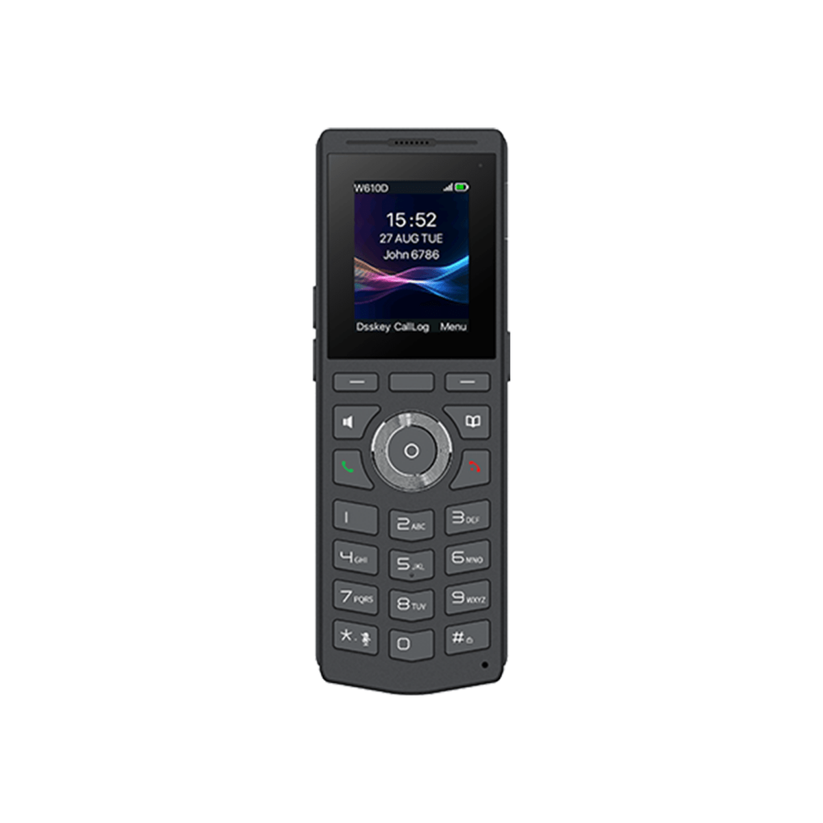 Teléfonos IPFANVILW610DTeléfono DECT Pantalla Color Inalámbrico VoIP Compatible Base W710D Fanvil W610D - SILYMX