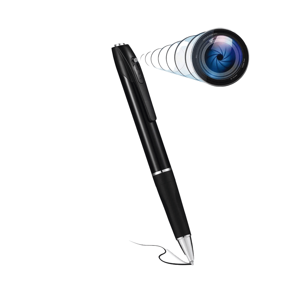 Cámara Oculta en Bolígrafo (Spyce Camera) Full HD Grabación de Video y Audio Captura de Fotos Soporta Memoria Micro-SD de hasta 64G - SILYMX