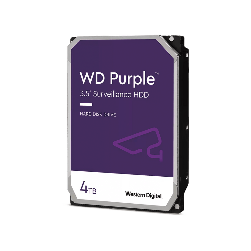 Disco Duro Western Digital PURPLE de 4TB 3 AÑOS DE GARANTÍA Especial Para Videovigilancia WD43PURZ - SILYMX