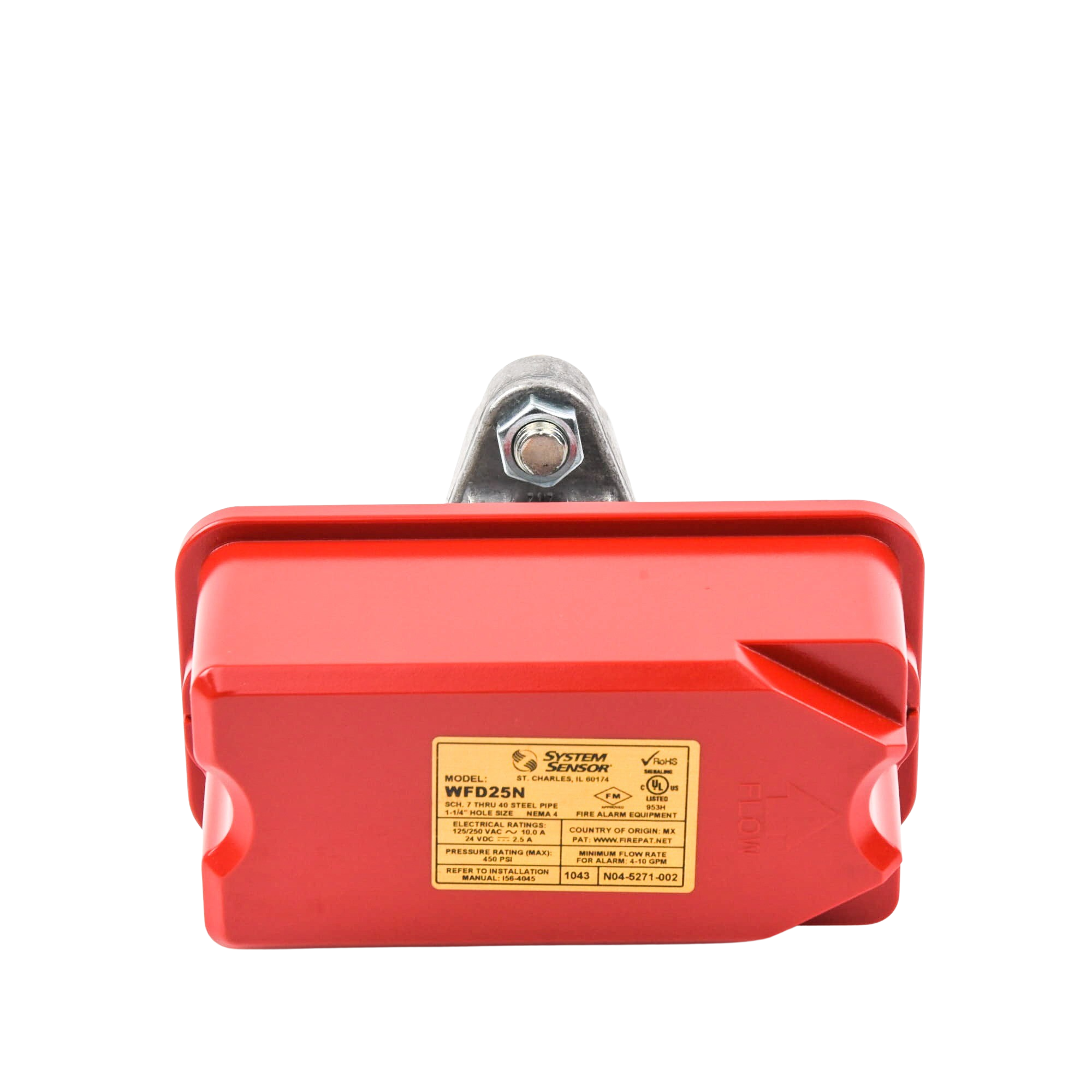 Detector de Flujo de Agua para Instalación en Tubo de 2.5 Pulgadas WFD-25N