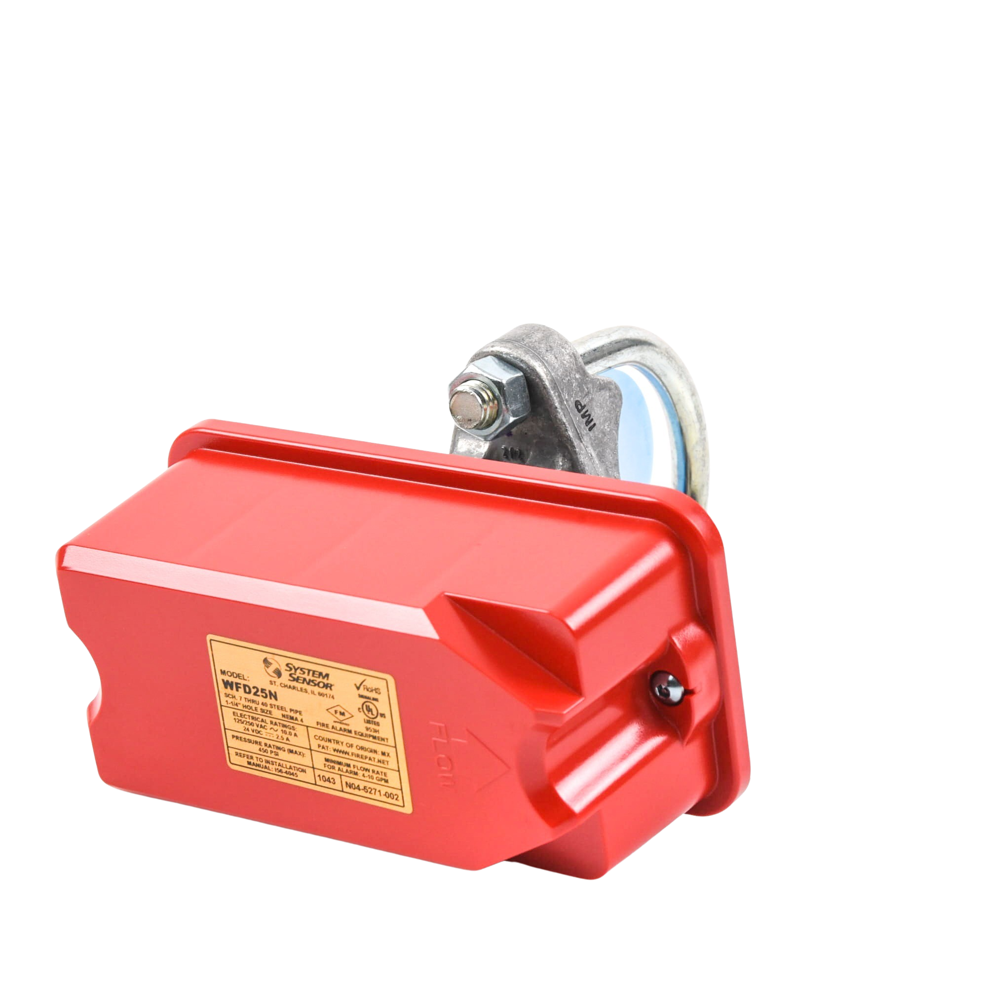 Detector de Flujo de Agua para Instalación en Tubo de 2.5 Pulgadas WFD-25N