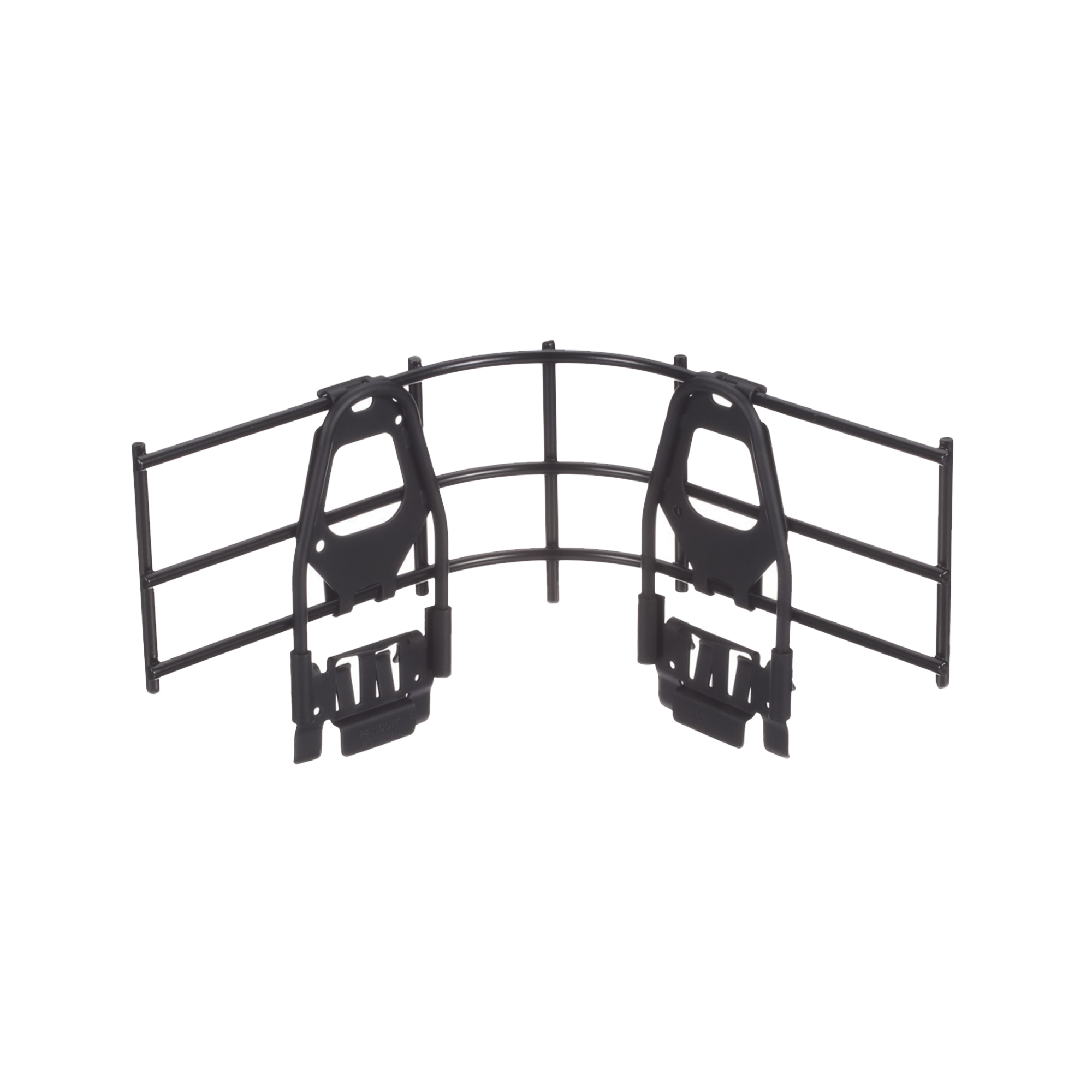 Accesorio de Control de Radio de Curvatura en Cruces, Tes o Intersecciones, en Charolas Wyr-Grid® de Panduit, 101.6 mm de Alto, Color Negro 