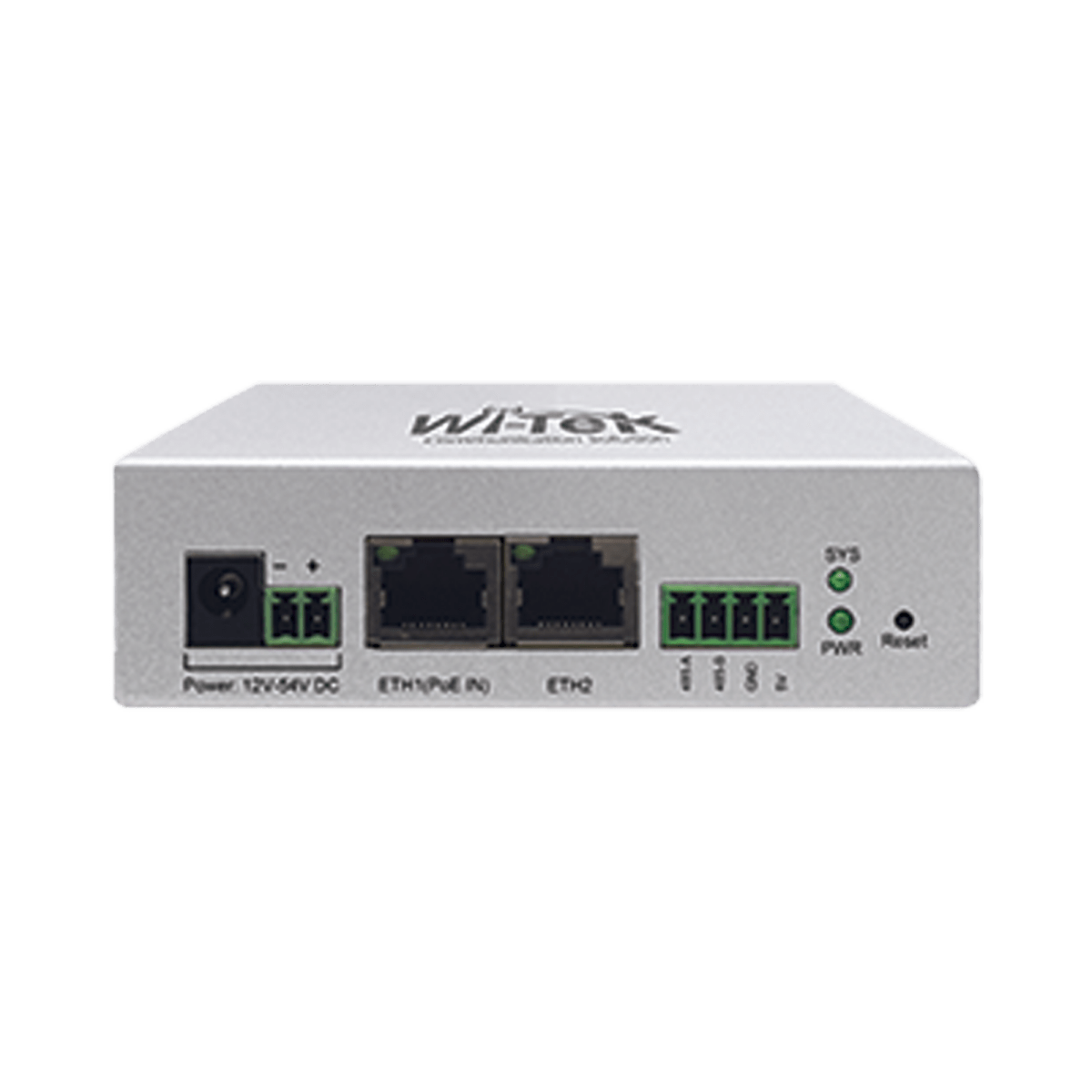 Controlador SolarWI - TEKWI-IOT100Controlador IoT 2 Puertos Ethernet Gestión Cloud Sistemas Solares WI - TEK WI - IOT100 - SILYMX