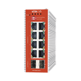 Switches PoEWI - TEKWI-PCMS310GF-ISwitch Industrial PoE+ Administrable 8 Puertos Gigabit 2 SFP 120W Cloud ERSP WI - TEK WI - PCMS310GF - I - SILYMX