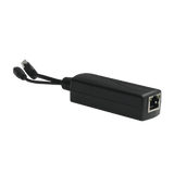 Splitter PoE IN 802.3 af/at Se Puede Energizar Hasta con 30W Salida de 12 Vcc Instalación es Escritorio (superficie plana) Idea para cámas IP SIN PoE (CCTV) - SILYMX