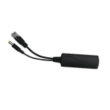 Splitter PoE IN 802.3 af/at Se Puede Energizar Hasta con 30W Salida de 12 Vcc Instalación es Escritorio (superficie plana) Idea para cámas IP SIN PoE (CCTV) - SILYMX