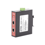 Splitter PoE IN hasta 90 W / Salida DC 12v/16V/24v o 48V / Carcasa metálica / Industrial soporte para riel DIN / Aplicaciones CCTV