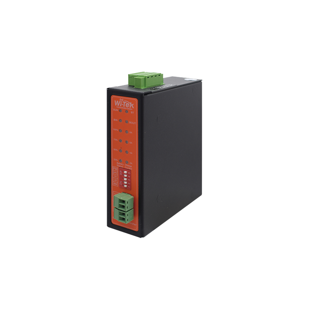 Controlador Solar Inteligenete hasta 8A Entrada Panel 12/24 Vcc 400W Batería Plomo-ácido y Litio WI-TEK WI-PS301-UPS - SILYMX